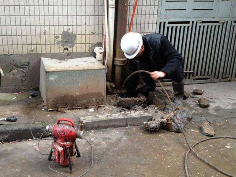 荷塘疏通下水道-洗菜池疏通